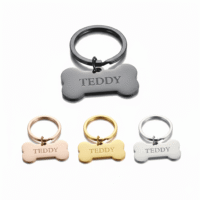 Premium Nimilaatta Lemmikille (Ruostumaton teräs)