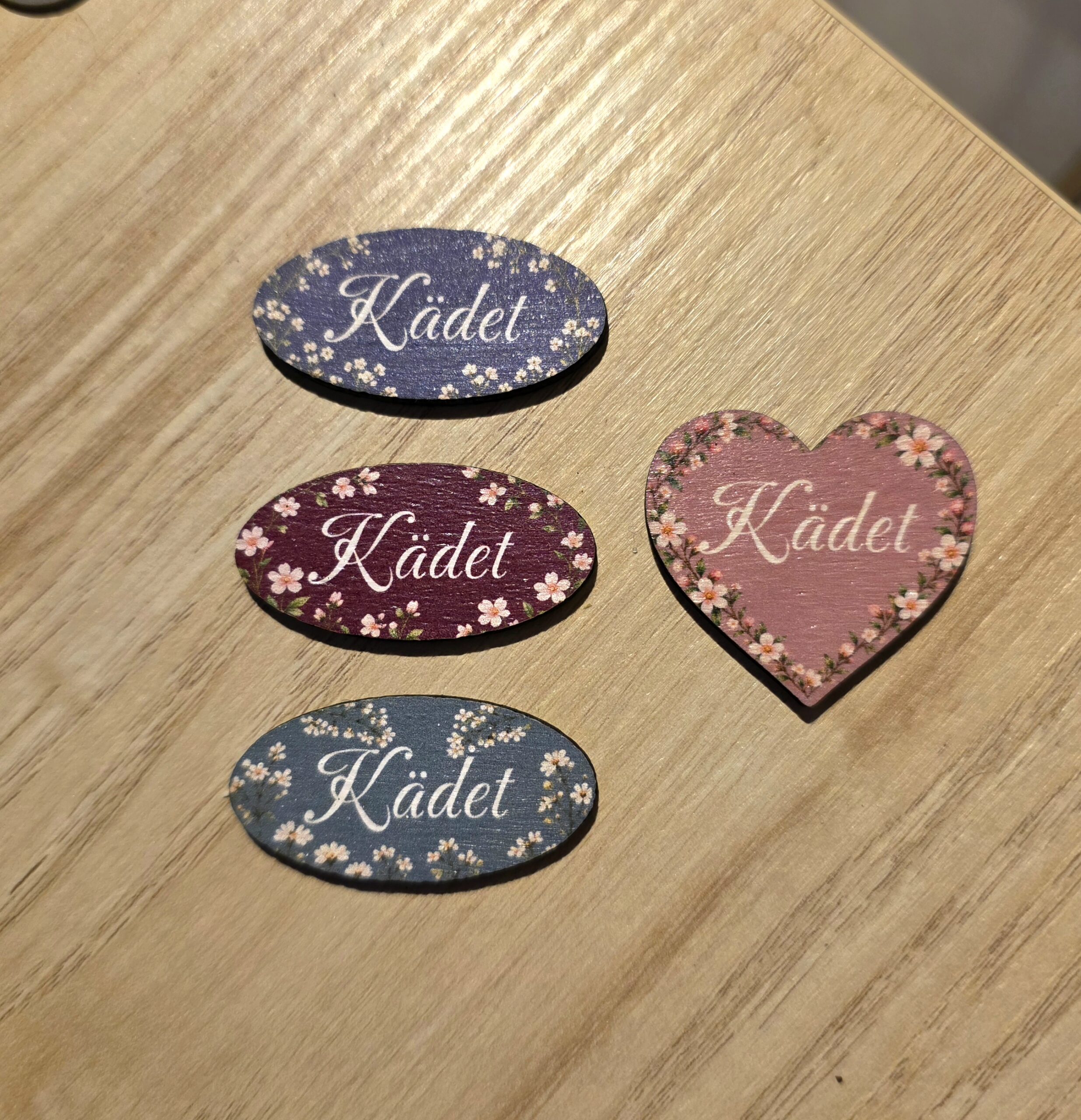 Pyyhemerkit omalla tekstillä – koivuvaneria - Image 4